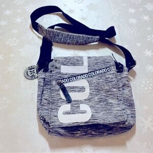Robin Ruth Colorado Gray Crossbody Handbag Flap Over Gorgeous